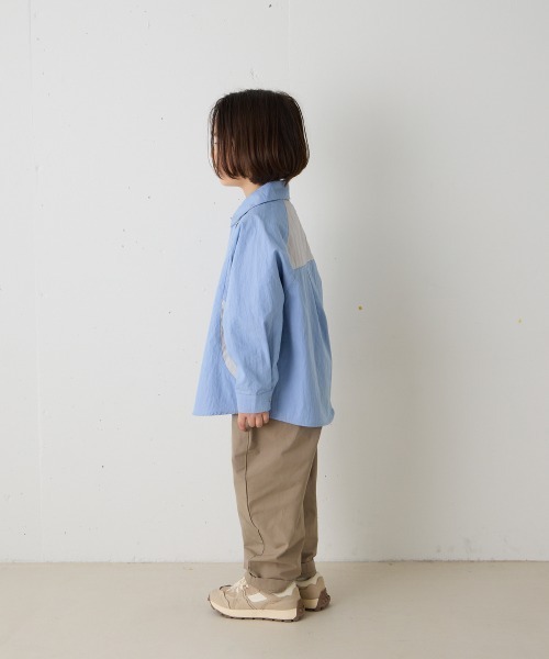 riziere(リジェール)の「撥水カーブシルエットパンツ(その他パンツ・キッズ・ベージュ/ブラック・120/110/100/90/140/130/150)」の4枚目の写真