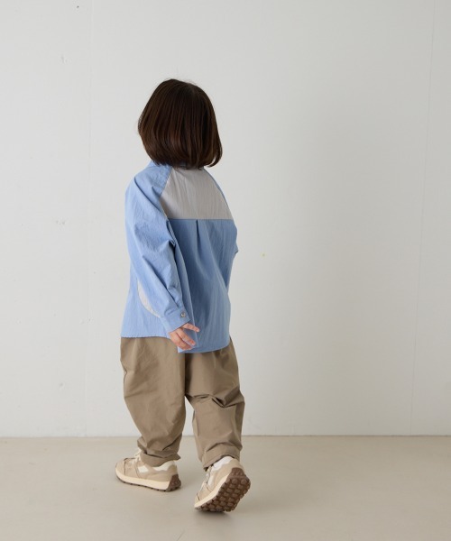 riziere(リジェール)の「撥水カーブシルエットパンツ(その他パンツ・キッズ・ベージュ/ブラック・120/110/100/90/140/130/150)」の5枚目の写真