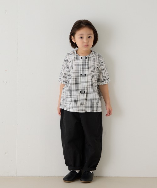 riziere(リジェール)の「撥水カーブシルエットパンツ(その他パンツ・キッズ・ベージュ/ブラック・120/110/100/90/140/130/150)」の7枚目の写真