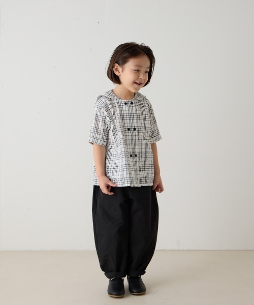 riziere(リジェール)の「撥水カーブシルエットパンツ(その他パンツ・キッズ・ベージュ/ブラック・120/110/100/90/140/130/150)」の8枚目の写真