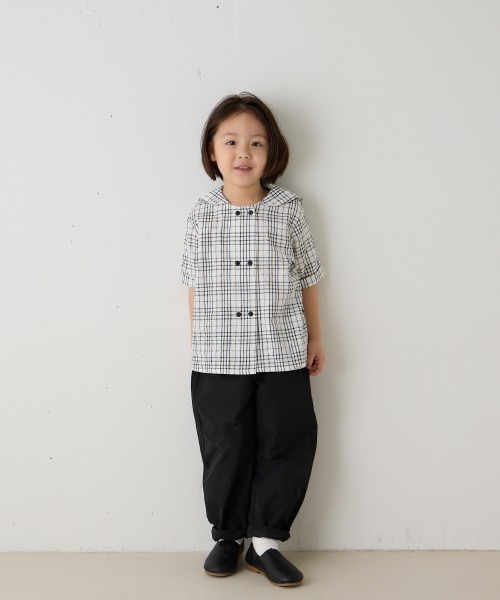 riziere(リジェール)の「撥水カーブシルエットパンツ(その他パンツ・キッズ・ベージュ/ブラック・120/110/100/90/140/130/150)」の9枚目の写真