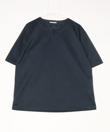 HIGH STREET∴強撚ピンジャージBig半袖キーネック