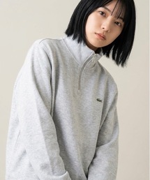 【LACOSTE】ラコステ ジップアップ ハイネック スウェットシャツ