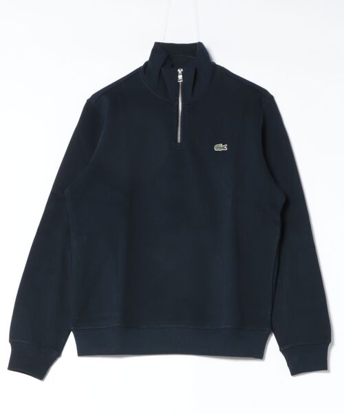 IO(イオ)(イオ)の「【LACOSTE】ラコステ ジップアップ ハイネック スウェットシャツ(スウェット・レディース・グレー/ネイビー/ブラック・MEDIUM/LARGE/SMALL)」の5枚目の写真