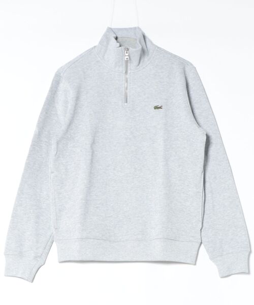 IO(イオ)(イオ)の「【LACOSTE】ラコステ ジップアップ ハイネック スウェットシャツ(スウェット・レディース・グレー/ネイビー/ブラック・MEDIUM/LARGE/SMALL)」の6枚目の写真