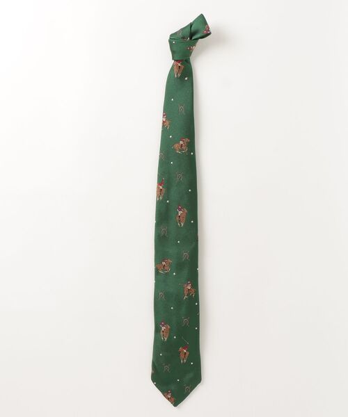 POLO RALPH LAUREN（ポロ ラルフ ローレン）の「エクエステリアン シルク ネクタイ（ネクタイ・メンズ・グリーン・ONE）」の5枚目の写真