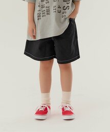 BREEZE | 【WEB限定】KUDOZ.B ステッチ配色ハーフパンツ(その他パンツ)