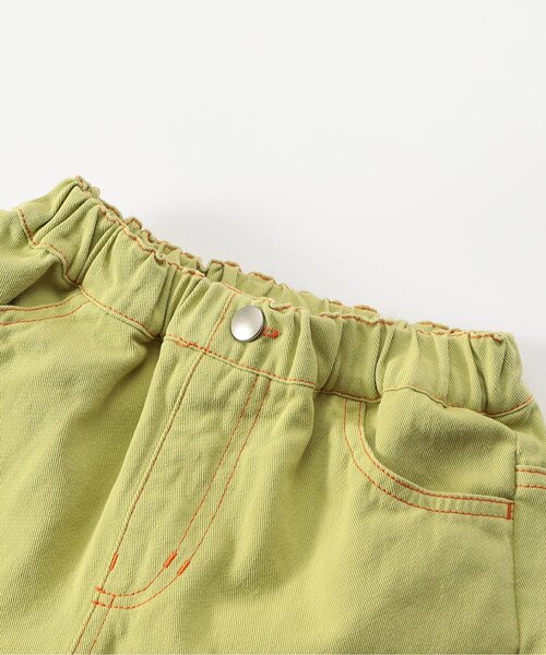 BREEZE（ブリーズ）の「【WEB限定】KUDOZ.B ステッチ配色ハーフパンツ（その他パンツ・キッズ・オフホワイト/ブラック/ネイビー/パープル/イエロー・90/100/110/120/130/140/150/160）」の14枚目の写真