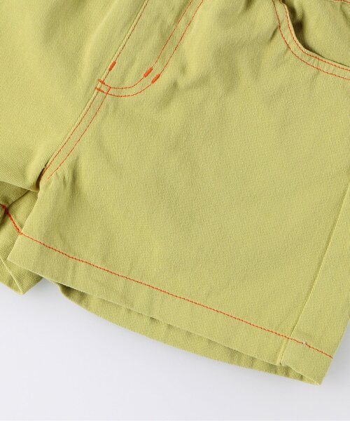 BREEZE（ブリーズ）の「【WEB限定】KUDOZ.B ステッチ配色ハーフパンツ（その他パンツ・キッズ・オフホワイト/ブラック/ネイビー/パープル/イエロー・90/100/110/120/130/140/150/160）」の19枚目の写真