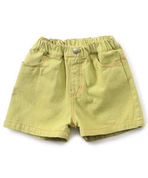 BREEZE(ブリーズ)の「【WEB限定】KUDOZ.B ステッチ配色ハーフパンツ(その他パンツ・キッズ・オフホワイト/ブラック/ネイビー/パープル/イエロー・90/100/110/120/130/140/150/160)」の11枚目の写真