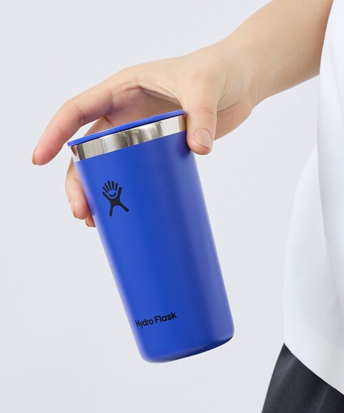 HYDRO FLASK(ハイドロフラスク)の「【HYDRO FLASK / ハイドロフラスク】12oz ALL AROUND TUMB / 断熱ステンレスボトル /タンブラー(グラス/マグカップ/タンブラー・メンズ・セージグリーン/ピンク/ライトブルー/ブラック/ベージュ/エメラルド/ブルー・フリー)」の7枚目の写真