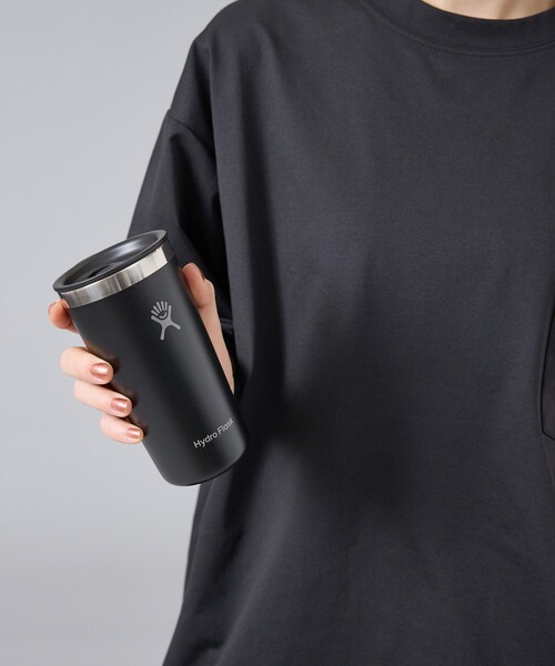 HYDRO FLASK(ハイドロフラスク)の「【HYDRO FLASK / ハイドロフラスク】12oz ALL AROUND TUMB / 断熱ステンレスボトル /タンブラー(グラス/マグカップ/タンブラー・メンズ・セージグリーン/ピンク/ライトブルー/ブラック/ベージュ/エメラルド/ブルー・フリー)」の22枚目の写真