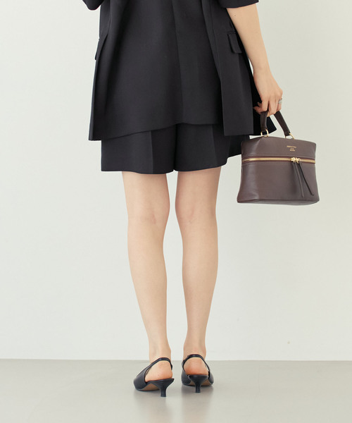 Noble(ノーブル)の「《・セットアップ対応》ドンゴロスフレアショートパンツ(その他パンツ・レディース・ベージュ/ネイビー・36/38)」の21枚目の写真