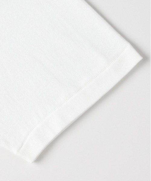 HANES（ヘインズ）の「【S～XLサイズ】SHIRO クルーネック半袖Tシャツ（Tシャツ/カットソー・メンズ・ホワイト・L/M/S/XL）」の6枚目の写真