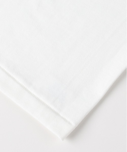 HANES（ヘインズ）の「【S～XLサイズ】SHIRO クルーネック半袖Tシャツ（Tシャツ/カットソー・メンズ・ホワイト・L/M/S/XL）」の7枚目の写真