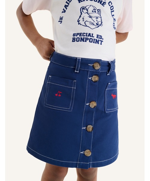 LAURINE GABARDINE SKIRT（スカート）｜Maison Kitsune（メゾンキツネ