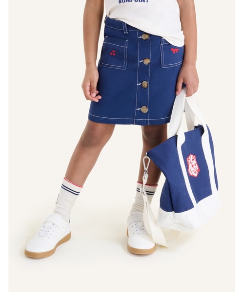 LAURINE GABARDINE SKIRT(スカート)|Maison Kitsune(メゾンキツネ LAURINE GABARDINE SKIRT(スカート)|Maison Kitsune(メゾンキツネ