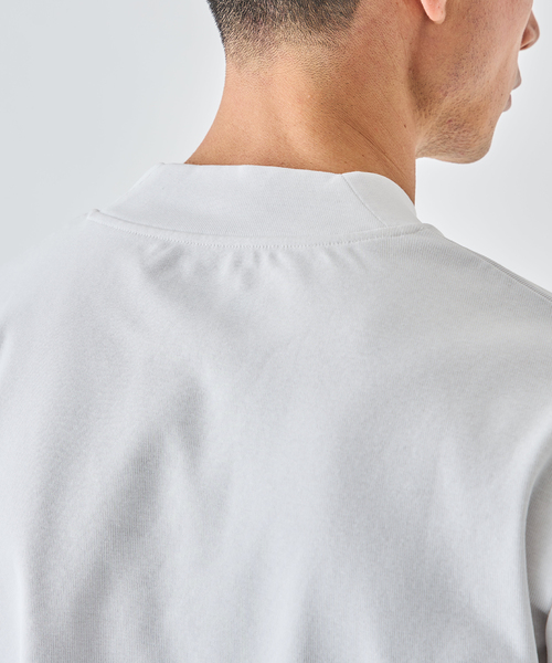 EDIFICE(エディフィス)の「【EDIFICE ALL-DAY シリーズ】クルーネック Tシャツ《WEB限定》(Tシャツ/カットソー・メンズ・ホワイト/ベージュ系その他/ブラック・SMALL/MEDIUM/LARGE)」の7枚目の写真