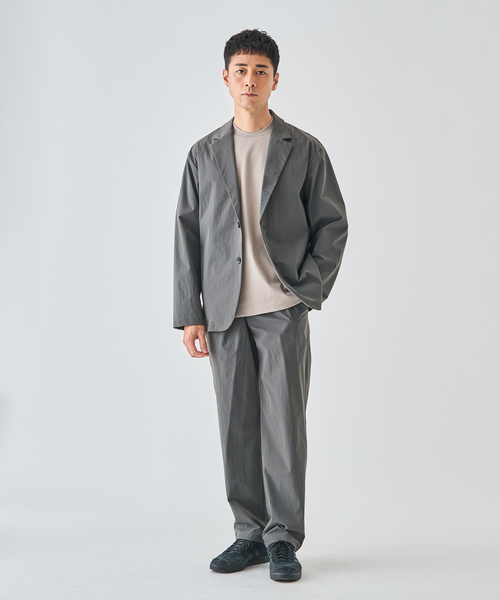 EDIFICE(エディフィス)の「【EDIFICE ALL-DAY シリーズ】クルーネック Tシャツ《WEB限定》(Tシャツ/カットソー・メンズ・ホワイト/ベージュ系その他/ブラック・SMALL/MEDIUM/LARGE)」の8枚目の写真