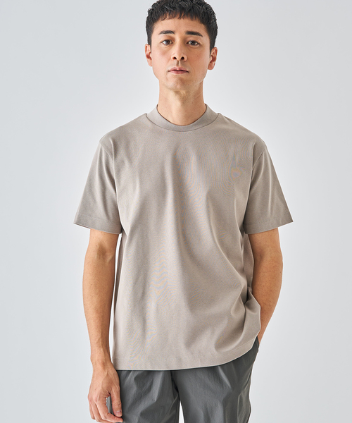 EDIFICE(エディフィス)の「【EDIFICE ALL-DAY シリーズ】クルーネック Tシャツ《WEB限定》(Tシャツ/カットソー・メンズ・ホワイト/ベージュ系その他/ブラック・SMALL/MEDIUM/LARGE)」の11枚目の写真