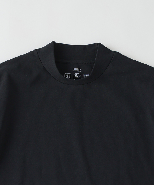 EDIFICE(エディフィス)の「【EDIFICE ALL-DAY シリーズ】クルーネック Tシャツ《WEB限定》(Tシャツ/カットソー・メンズ・ホワイト/ベージュ系その他/ブラック・SMALL/MEDIUM/LARGE)」の18枚目の写真