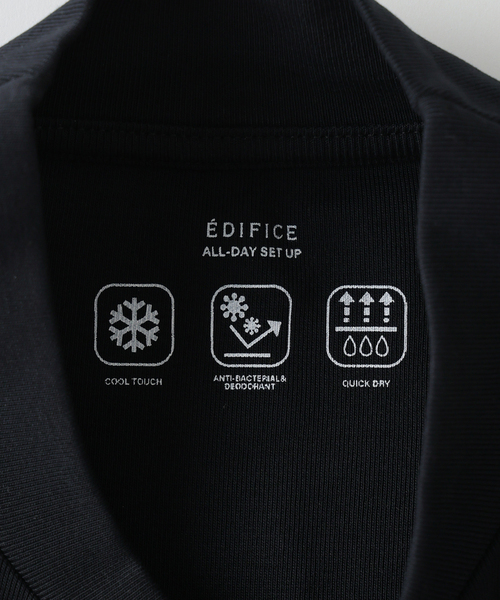 EDIFICE(エディフィス)の「【EDIFICE ALL-DAY シリーズ】クルーネック Tシャツ《WEB限定》(Tシャツ/カットソー・メンズ・ホワイト/ベージュ系その他/ブラック・SMALL/MEDIUM/LARGE)」の20枚目の写真
