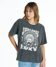 ROXY/ロキシー 半袖 Tシャツ ウォッシュ加工 RAINBOW ROXY RST262035