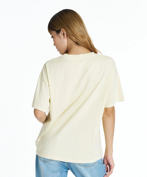 ROXY（ロキシー）の「ROXY/ロキシー 半袖 Tシャツ ウォッシュ加工 RAINBOW ROXY RST262035（Tシャツ/カットソー・レディース・マスタード/ブラック/ピンク・M/L）」の10枚目の写真