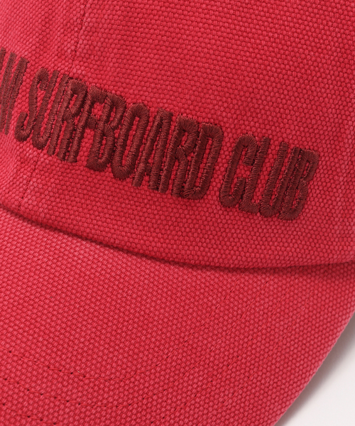 Stockholm Surfboard Club(ストックホルムサーフボードクラブ)の「STOCKHOLM SURFBOARD CLUB PAC LIFE(キャップ・メンズ・ブラック/ベージュ/レッド・FREE)」の9枚目の写真