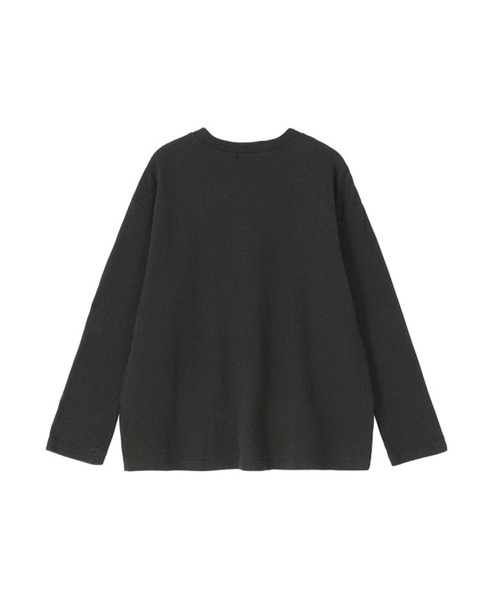 Plantation(プランテーション)の「ガーゼ接結天竺 / S(Tシャツ/カットソー・レディース・ブラック・M size)」の3枚目の写真