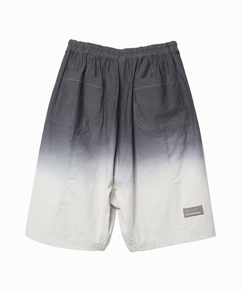 POLIQUANT(ポリクアント)の「【POLIQUANT/ポリクアント】THE BREATHABLE GRADIENT GARMENT DYEING S/L PANTS(その他パンツ・メンズ・ライム/ブラック・1/2)」の3枚目の写真