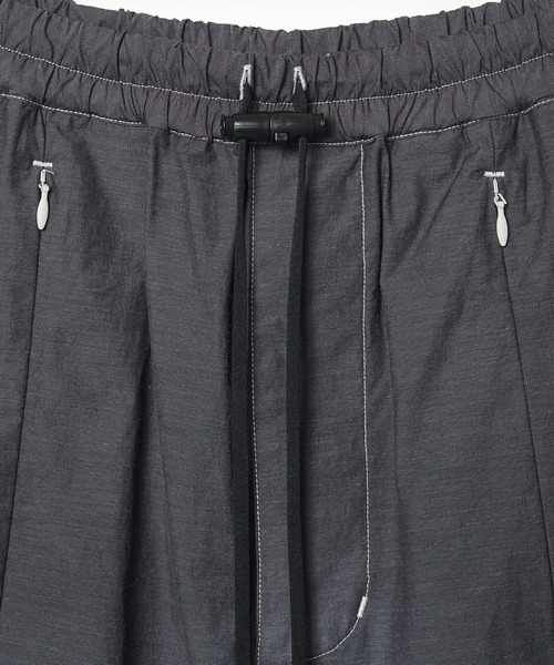 POLIQUANT(ポリクアント)の「【POLIQUANT/ポリクアント】THE BREATHABLE GRADIENT GARMENT DYEING S/L PANTS(その他パンツ・メンズ・ライム/ブラック・1/2)」の5枚目の写真