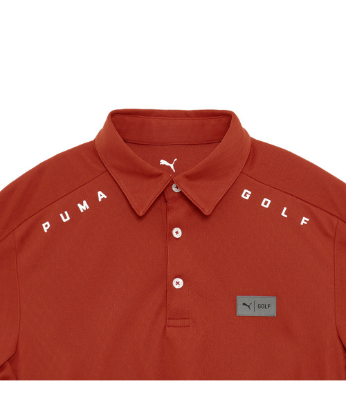 PUMA(プーマ)の「PUMA プーマ メンズ ゴルフ PB ジャガード 半袖 ポロシャツ(ポロシャツ・メンズ・ホワイト系その他/レッド系その他/ブルー系その他・XX-LARGE/MEDIUM/X-LARGE/LARGE/SMALL)」の11枚目の写真
