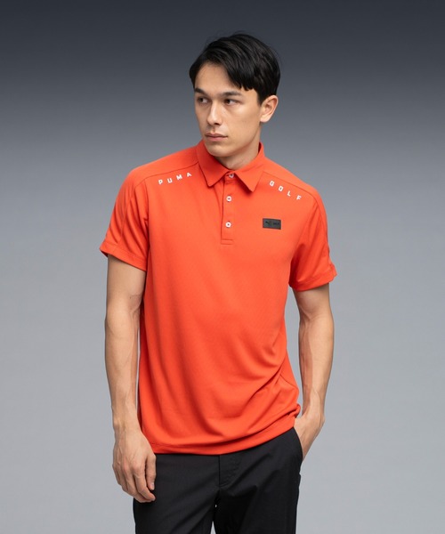 PUMA(プーマ)の「PUMA プーマ メンズ ゴルフ PB ジャガード 半袖 ポロシャツ(ポロシャツ・メンズ・ホワイト系その他/レッド系その他/ブルー系その他・XX-LARGE/MEDIUM/X-LARGE/LARGE/SMALL)」の3枚目の写真