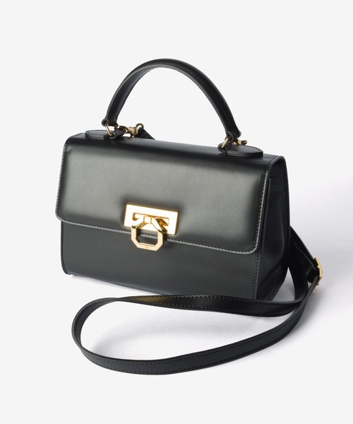 CARBOTTI(カルボッティ)の「CARBOTTI / SOFIA 341 カルボッティ レザー ワンハンドル 2WAY ハンドバッグ(ショルダーバッグ・レディース・ブラック・FREE)」の16枚目の写真