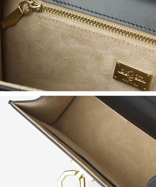 CARBOTTI(カルボッティ)の「CARBOTTI / SOFIA 341 カルボッティ レザー ワンハンドル 2WAY ハンドバッグ(ショルダーバッグ・レディース・ブラック・FREE)」の20枚目の写真