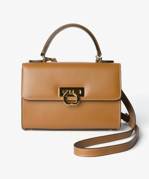 CARBOTTI(カルボッティ)の「CARBOTTI / SOFIA 341 カルボッティ レザー ワンハンドル 2WAY ハンドバッグ(ショルダーバッグ・レディース・ブラック・FREE)」の6枚目の写真