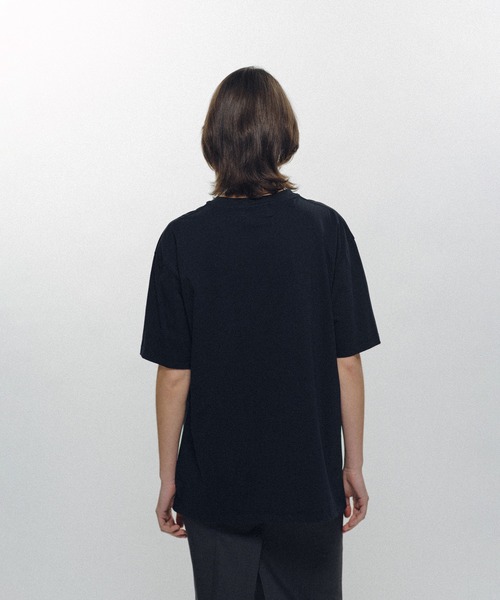 KEISUKEYOSHIDA(ケイスケヨシダ)の「Raco T-shirt(Tシャツ/カットソー・レディース・ホワイト/ブラック・L/S)」の8枚目の写真