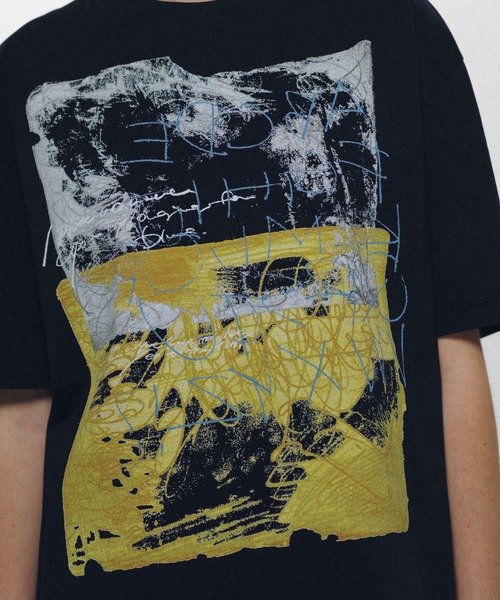 KEISUKEYOSHIDA(ケイスケヨシダ)の「Raco T-shirt(Tシャツ/カットソー・レディース・ホワイト/ブラック・L/S)」の9枚目の写真