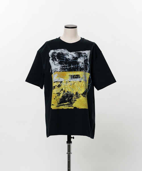 KEISUKEYOSHIDA(ケイスケヨシダ)の「Raco T-shirt(Tシャツ/カットソー・レディース・ホワイト/ブラック・L/S)」の10枚目の写真