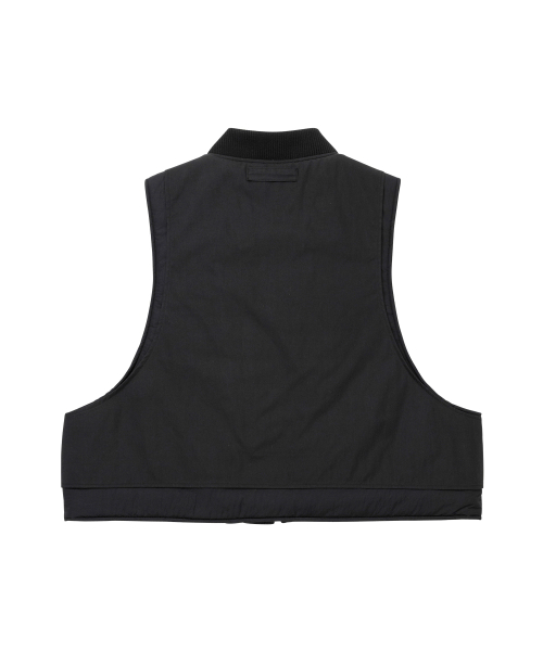 AJOBYAJO（アジョバイアジョ）の「Layered Padded Zip Up Vest [BLACK]（ベスト・メンズ・その他・FREE）」の3枚目の写真