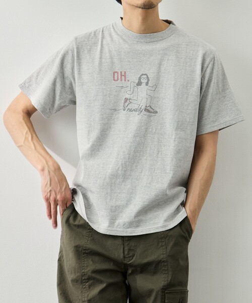 REMI RELIEF/レミレリーフ】HARD SP加工20/-天竺レギュラーT(OH)（T