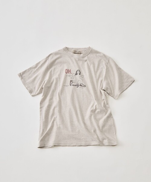 REMI RELIEF Tシャツ REMI RELIEF/レミレリーフ】HARD SP加工20/-天竺レギュラーT(OH)（T