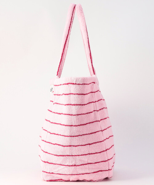FREAK'S STORE(フリークスストア)の「BONGUSTA/ボングスタ NARAM WEEKEND BAG/パイル地トートバッグL(トートバッグ・レディース・ピンク/ブルー/オフホワイト・ONE SIZE)」の15枚目の写真
