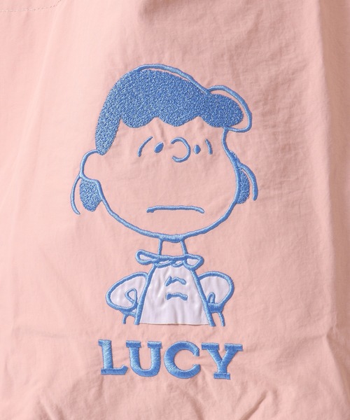 SNOOPY(スヌーピー)の「SNOOPY スヌーピー トートバッグ 刺繍 アップリケ(トートバッグ・レディース・グリーン/ピンク/ブルー/グレー/ブラック・FREE)」の13枚目の写真