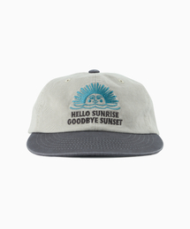 90s Logo 6Panel Cap_Light Gray & Charcoal