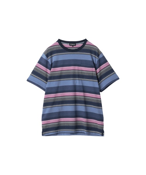 McGREGOR(マックレガー)の「グラデーションボーダーT(Tシャツ/カットソー・メンズ・アイボリー/ネイビー・M/L/XL)」の15枚目の写真