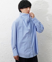 MinoriTY | 【MinoriTY】ボトルネックオーバーサイズシャツ メンズ 春服 夏服 ユニセックス(シャツ/ブラウス)