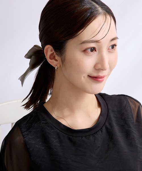 CALIN STANDARD(カリンスタンダード)の「◆金属アレルギー対応◆◆made in japan◆【片手でスムースワンタッチ】スクエア ミニスムースピアス(ピアス(両耳用)・レディース・ピンクゴールド/ゴールド/シルバー・FREE)」の9枚目の写真