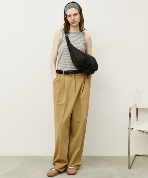 Auntie Rosa Holiday(アンティローザホリデー)の「ソフトレザーワンハンドルショルダーバック/2WAY(ショルダーバッグ・レディース・アイボリー/ブラウン/ブラック・FREE)」の10枚目の写真